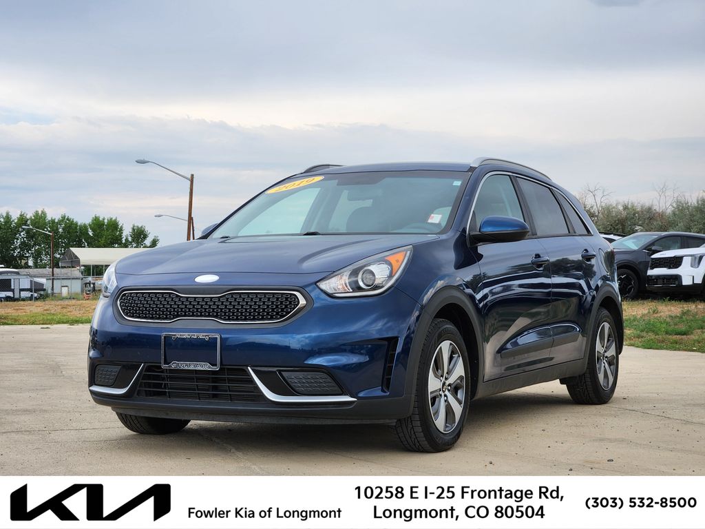 Deep Cerulean 2019 Kia Niro SUV / Crossover Front-Wheel Drive 6-Speed Dual Clutch