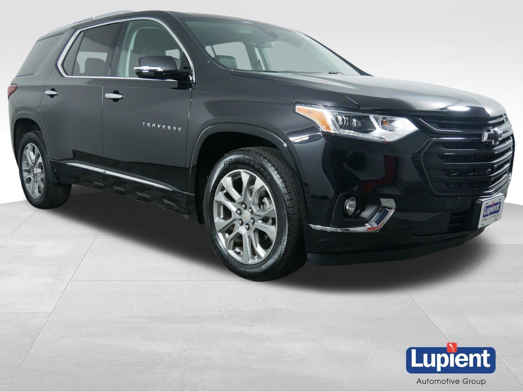 Mosaic Black Metallic 2018 Chevrolet Traverse Premier AWD SUV / Crossover Four-Wheel Drive 9-Speed Automatic