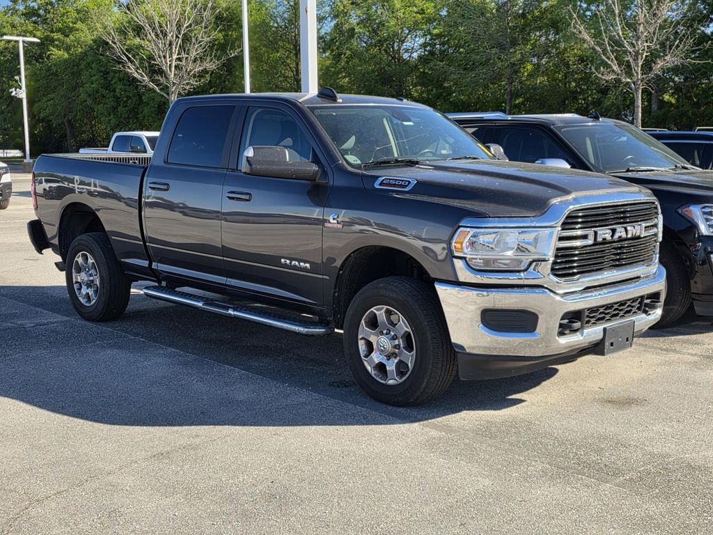 Gray (Granite Crystal Metallic Clearcoat) 2020 RAM 2500 Big Horn Crew Cab 4WD Pickup Truck Four-Wheel Drive 6-Speed Automatic