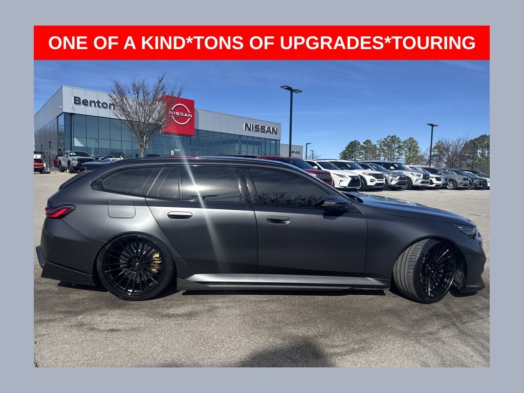 Gray (Frozen Deep Grey Metallic) 2025 BMW M5 Touring AWD Wagon All-Wheel Drive 8-Speed Automatic