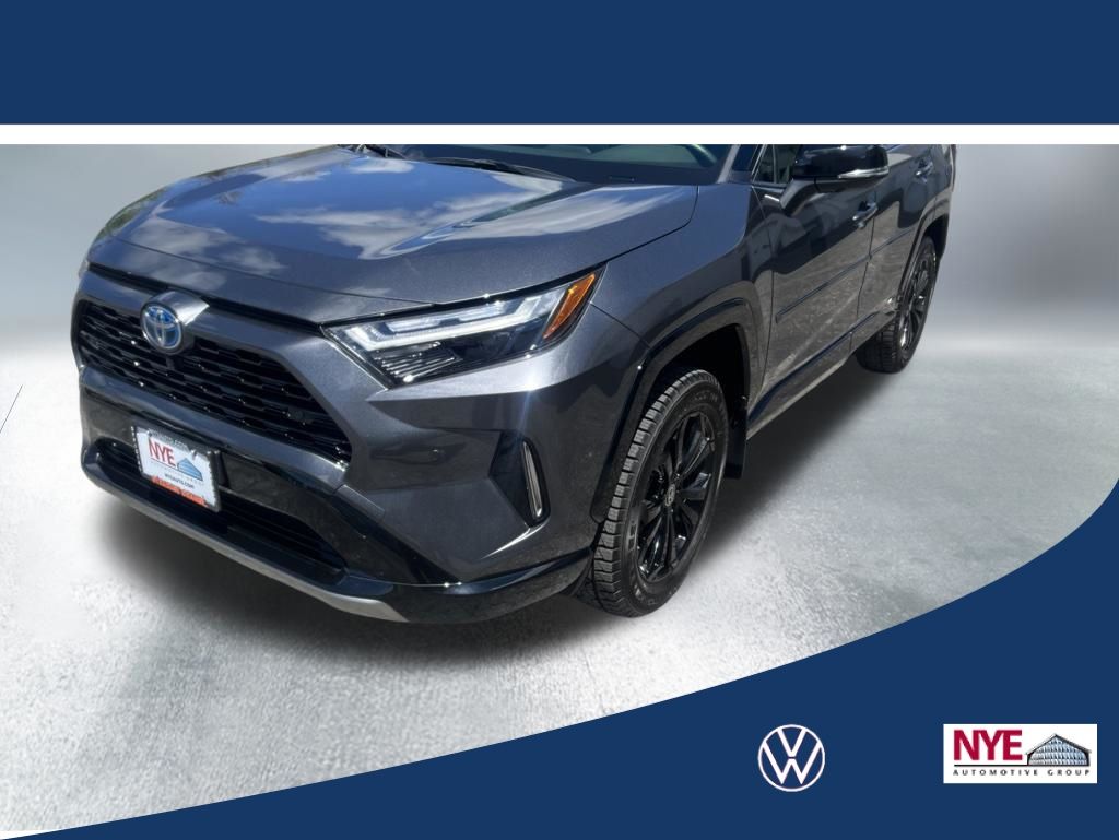 Magnetic Gray 2024 Toyota RAV4 Hybrid XSE AWD SUV / Crossover All-Wheel Drive Continuously Variable Transmission