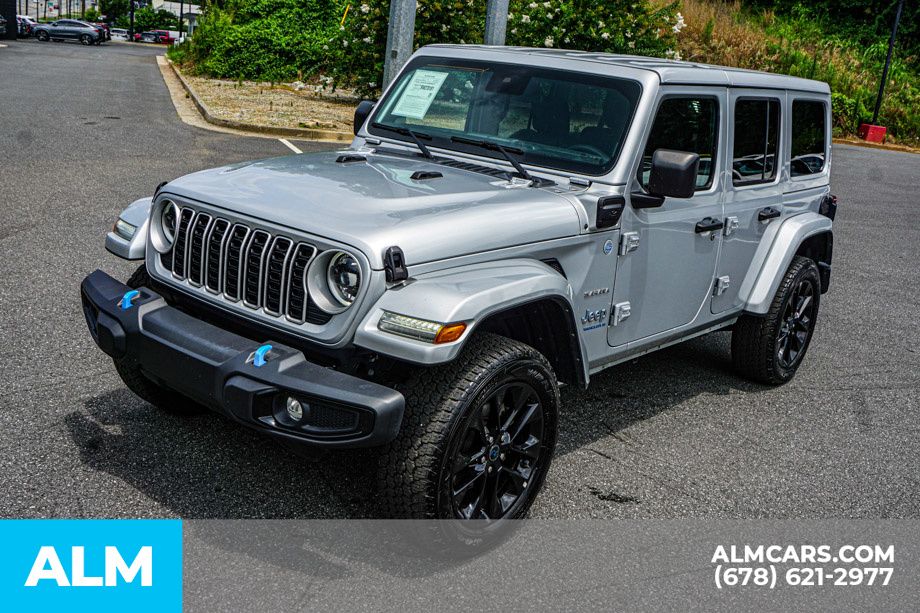 Used 2024 Silver Jeep Sahara 4xe image 15