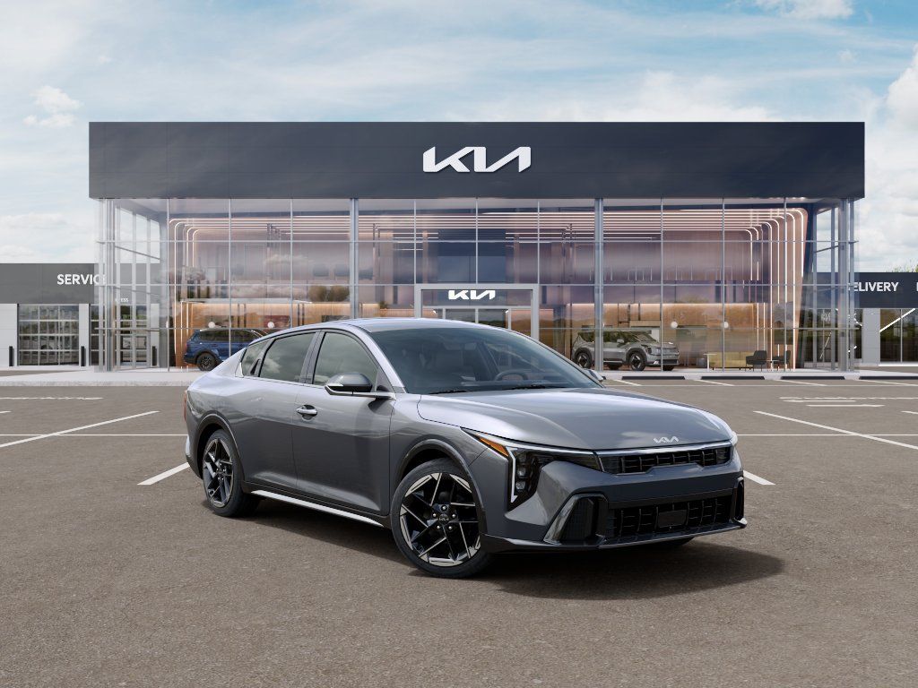 2026 Steel Gray Kia K4 GT-Line FWD Sedan