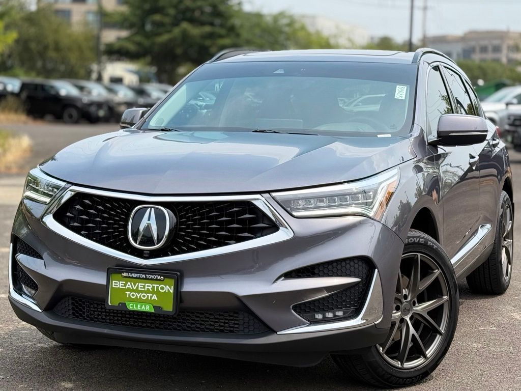Gray (Gunmetal Metallic) 2019 Acura RDX SUV / Crossover All-Wheel Drive Automatic