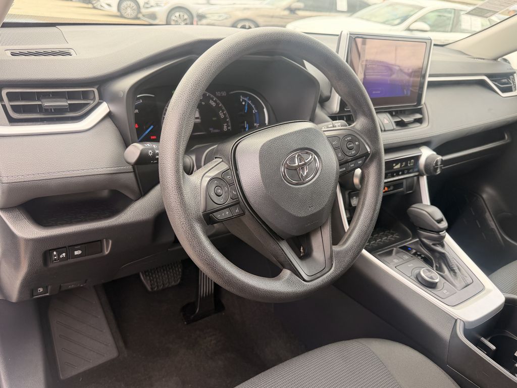 2024 Toyota RAV4 Hybrid LE White at Don McGill Toyota