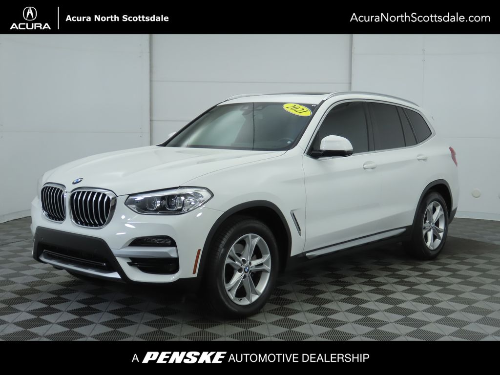 2021 BMW X3 sDrive30i Hero Image