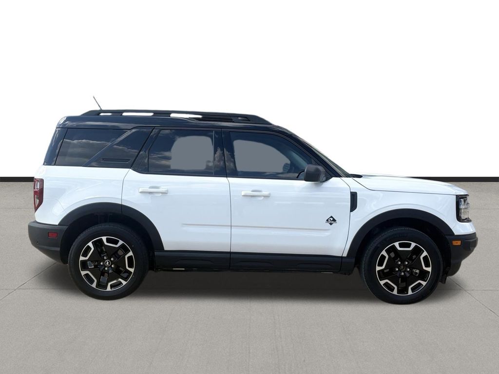 2024 Ford Bronco Sport Outer Banks White at Joe Myers Mazda Kia