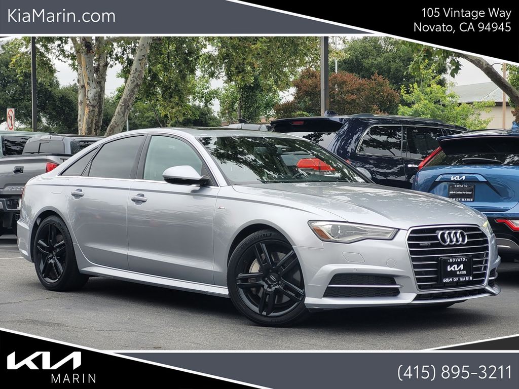 Florett Silver Metallic 2016 Audi A6 Sedan All-Wheel Drive 8-Speed Automatic