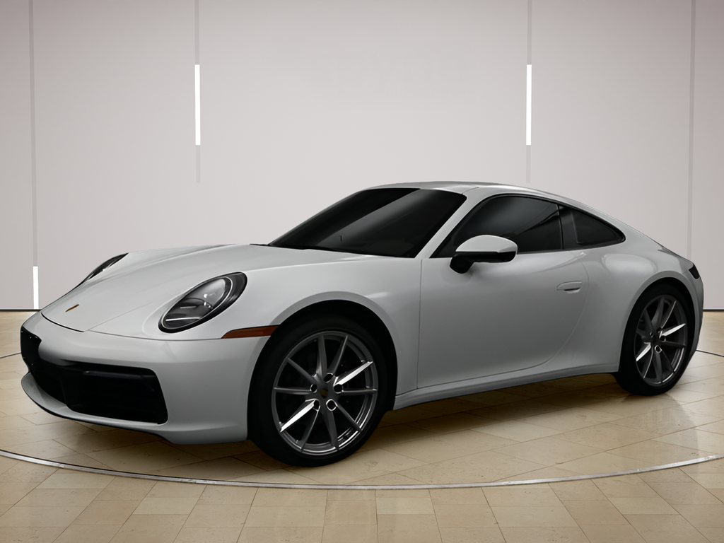 White 2024 Porsche 911 Carrera Coupe RWD Coupe Rear-Wheel Drive 8-Speed Automatic