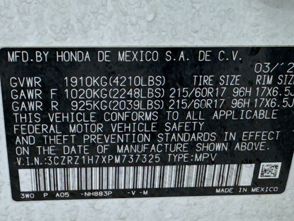 Used Car 2023 Honda Hr-v  Ex-l For Sale Under $30,000 In Austin, Texas