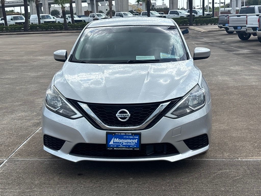 2018 Nissan Sentra S Silver at Bravo Nissan