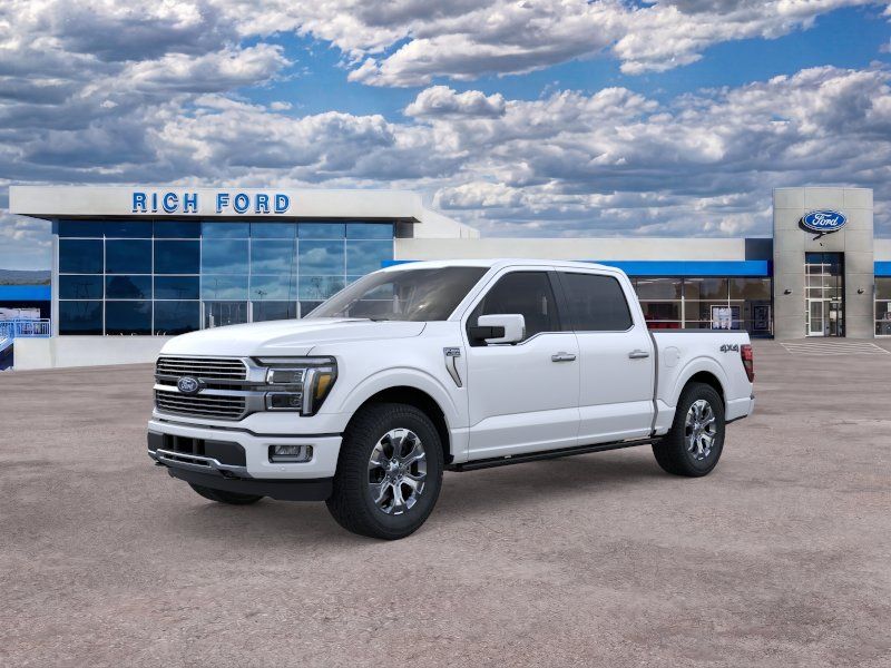 White 2026 Ford F-150 Pickup Truck Four-Wheel Drive Automatic