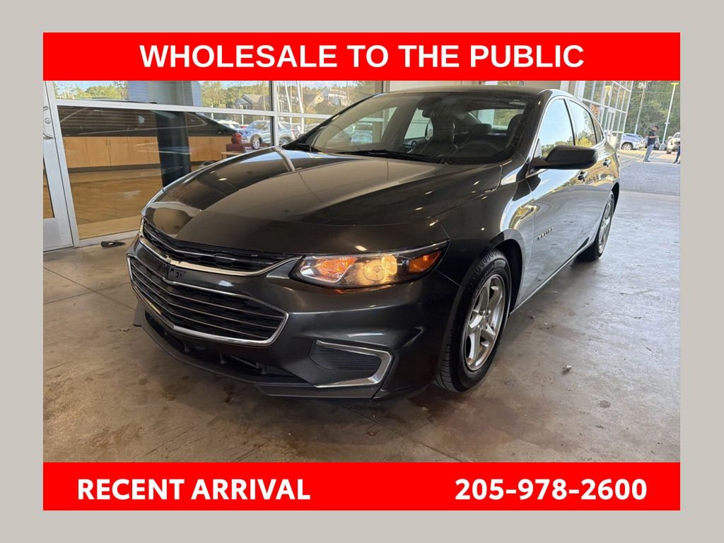 Nightfall Gray Metallic 2018 Chevrolet Malibu LS FWD Sedan Front-Wheel Drive 6-Speed Automatic