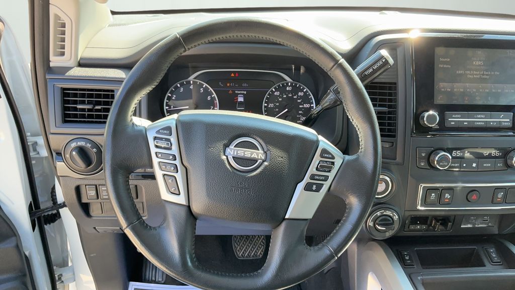2024 Nissan Titan XD SV White at Browns Ford of Johnstown