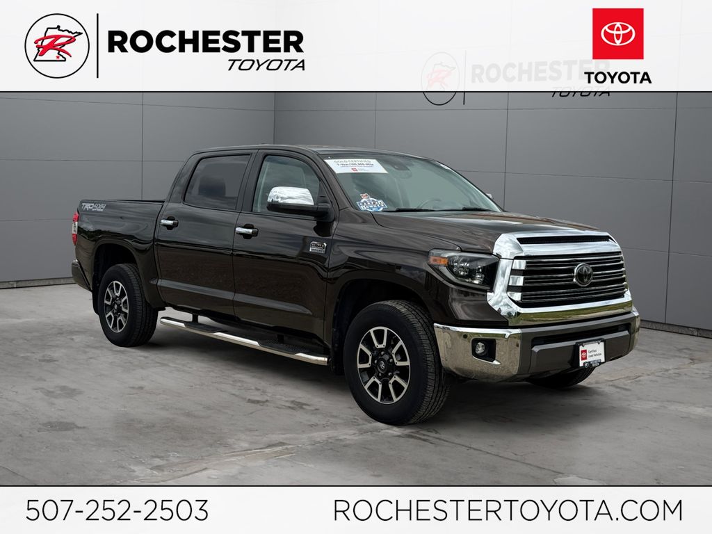 Smoked Mesquite 2020 Toyota Tundra Pickup Truck Four-Wheel Drive 6-Speed Automatic