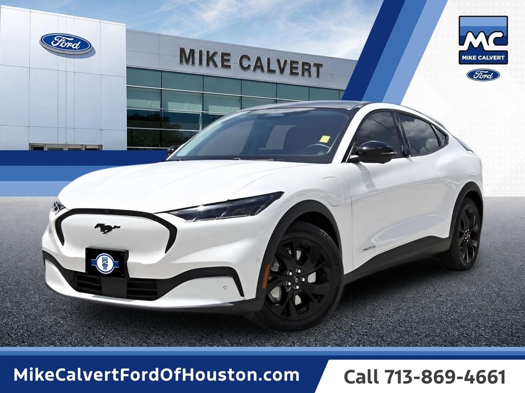 White Metallic 2024 Ford Mustang Mach-E SUV / Crossover All-Wheel Drive Automatic