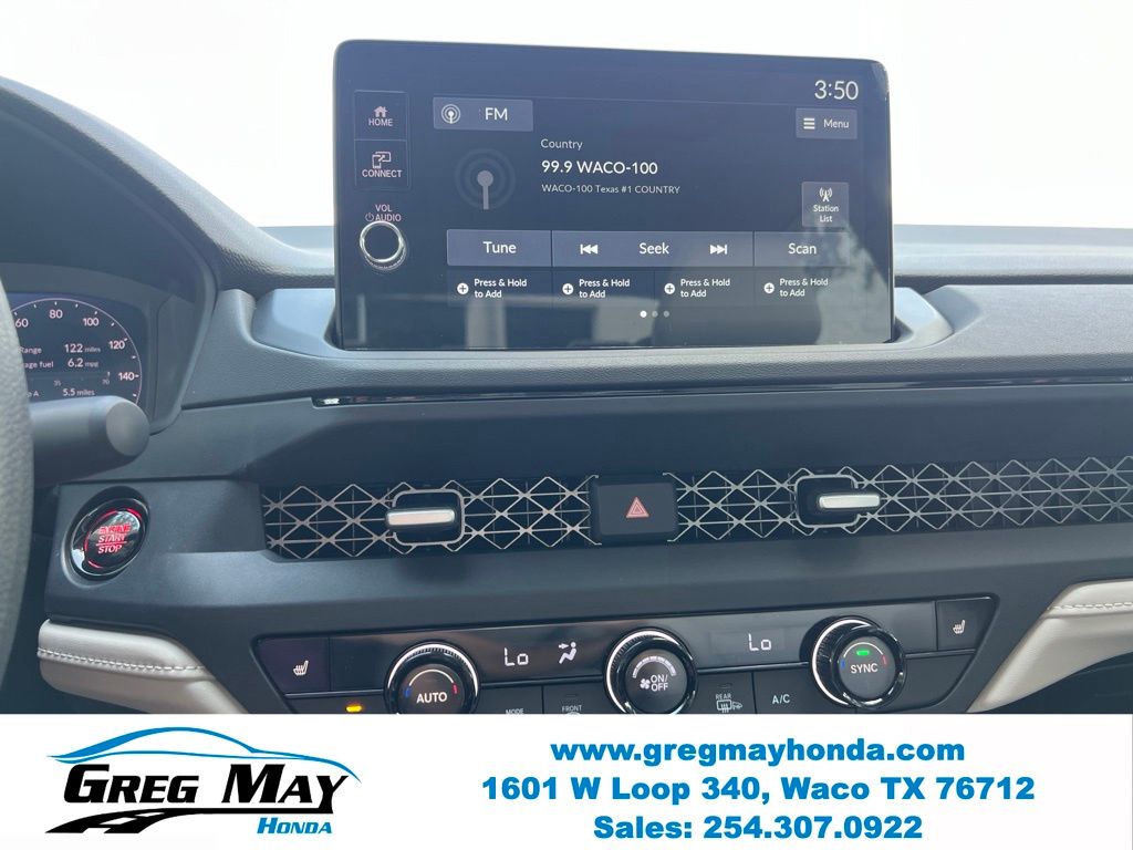 2026 Honda Accord SE Red at Greg May Honda