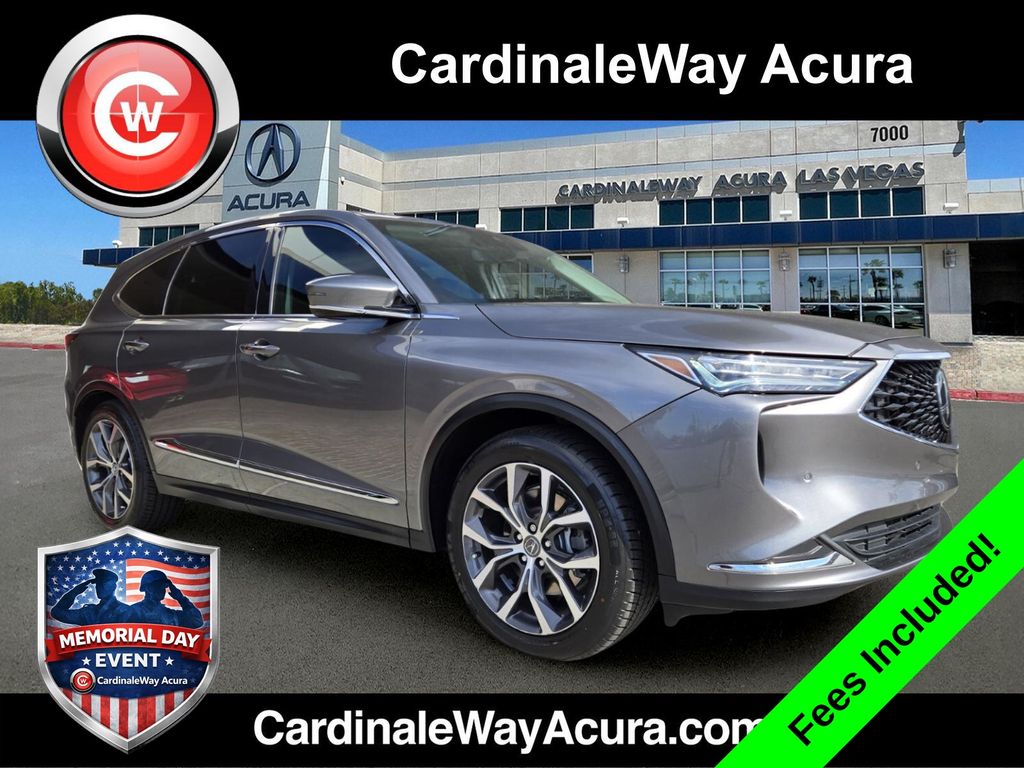 Liquid Carbon Metallic 2024 Acura MDX FWD with Technology Package SUV / Crossover Front-Wheel Drive Automatic