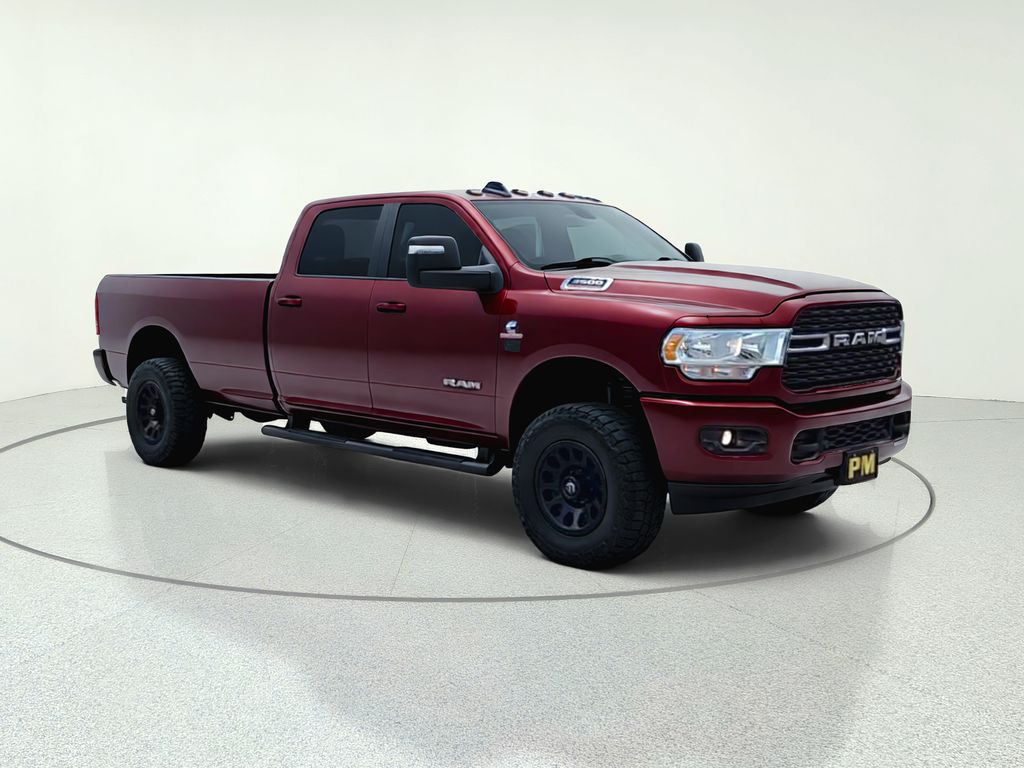 Delmonico Red Pearlcoat 2024 RAM 3500 Big Horn Crew Cab LB 4WD Pickup Truck Four-Wheel Drive 6-Speed Automatic