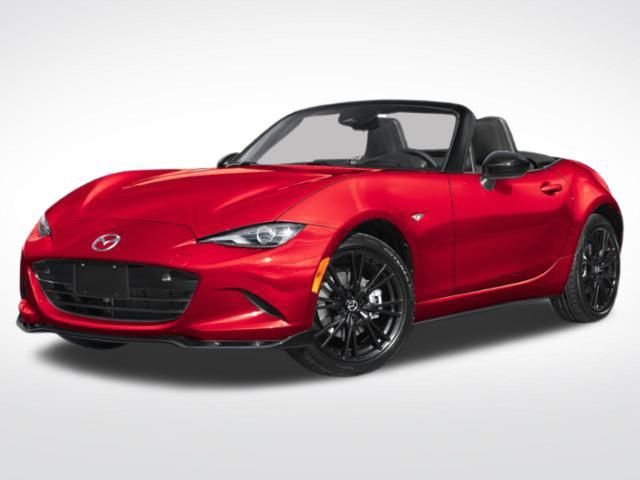 Red Crystal 2025 Mazda MX-5 Miata Club RWD Convertible Rear-Wheel Drive 6-Speed Manual