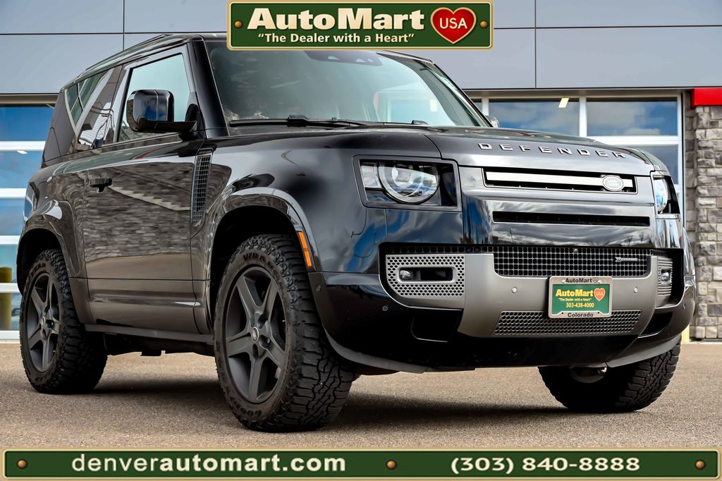 Black 2023 Land Rover Defender SUV / Crossover All-Wheel Drive 8-Speed Automatic
