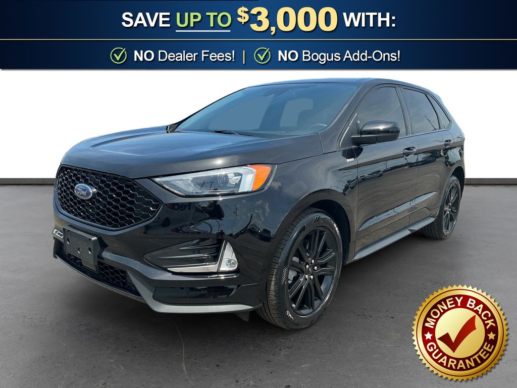 Agate Black Metallic 2024 Ford Edge SUV / Crossover All-Wheel Drive 8-Speed Automatic
