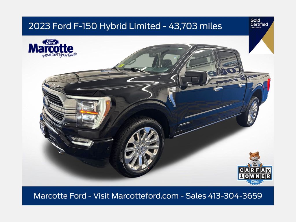 Black Metallic 2023 Ford F-150 Pickup Truck Four-Wheel Drive Automatic