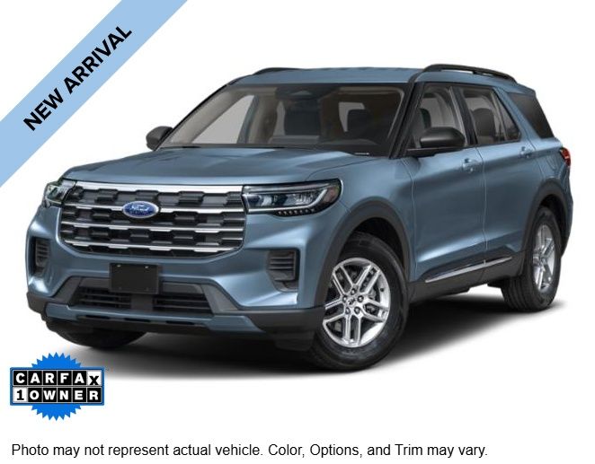 Vapor Blue 2025 Ford Explorer SUV / Crossover All-Wheel Drive Automatic