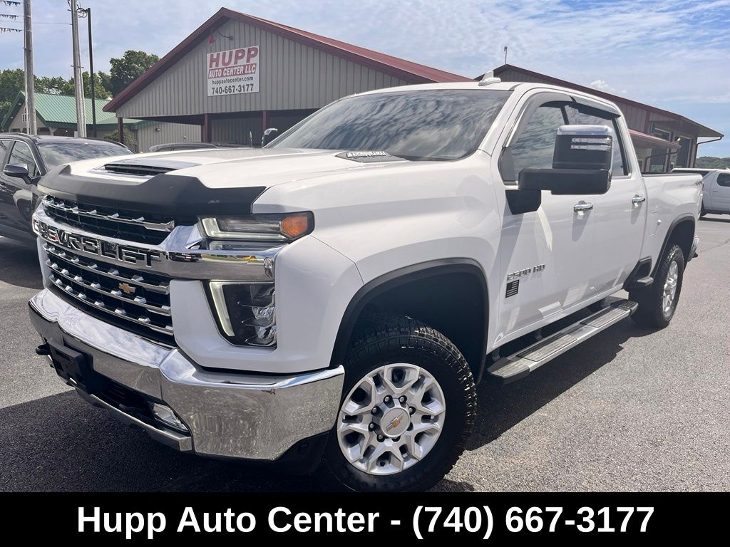 Summit White 2021 Chevrolet Silverado 2500HD Pickup Truck Four-Wheel Drive Automatic