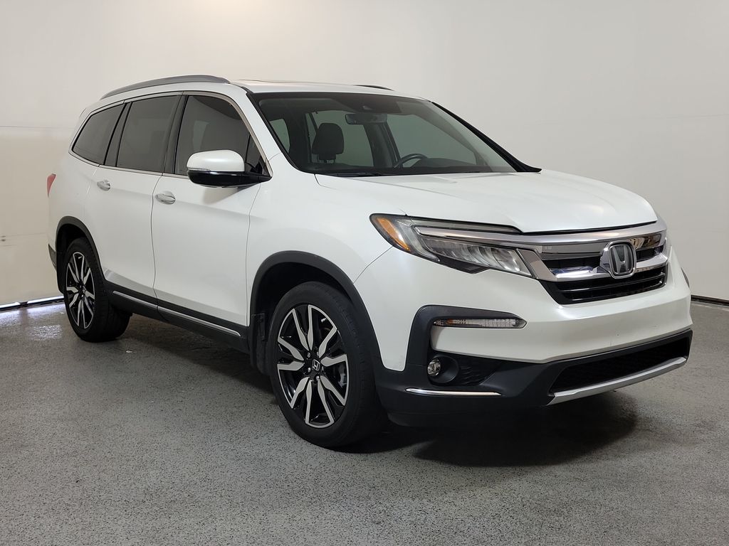 Platinum White Pearl 2021 Honda Pilot SUV / Crossover Front-Wheel Drive 9-Speed Automatic
