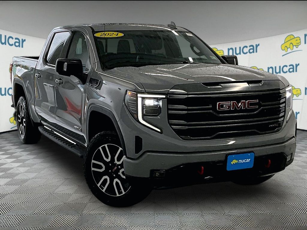 Thunderstorm Gray 2024 GMC Sierra 1500 Pickup Truck Four-Wheel Drive Automatic