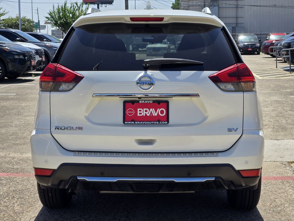2020 Nissan Rogue SV White at Wharton Ford