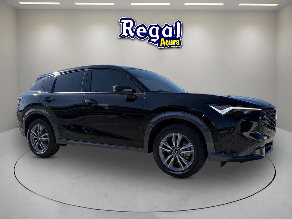 Crystal Black Pearl 2025 Acura ADX SUV / Crossover All-Wheel Drive Continuously Variable Transmission