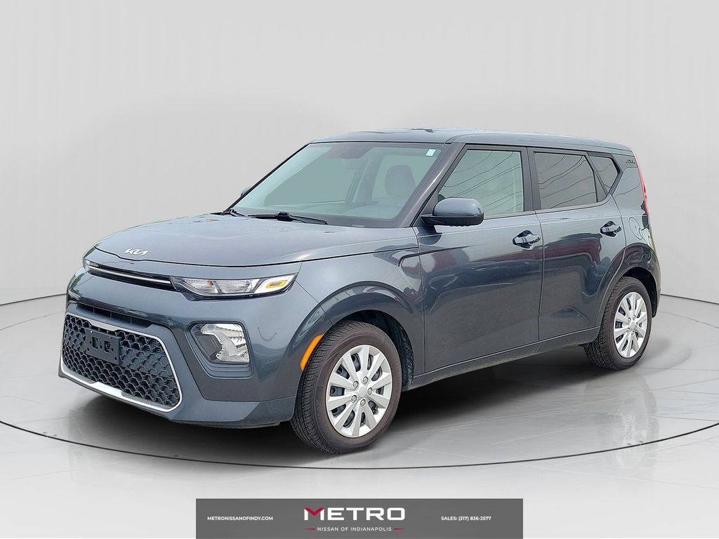Gravity Gray 2022 Kia Soul SUV / Crossover Front-Wheel Drive Continuously Variable Transmission