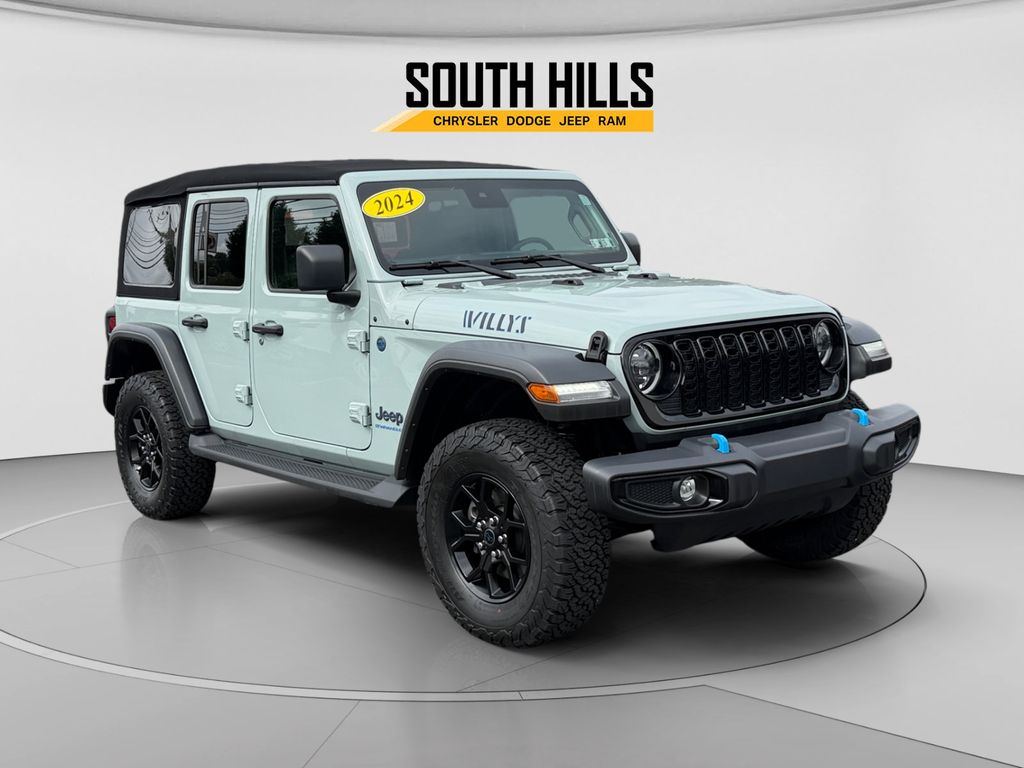 2024 Jeep Wrangler Willys 4xe Gray at South Hills CDJR