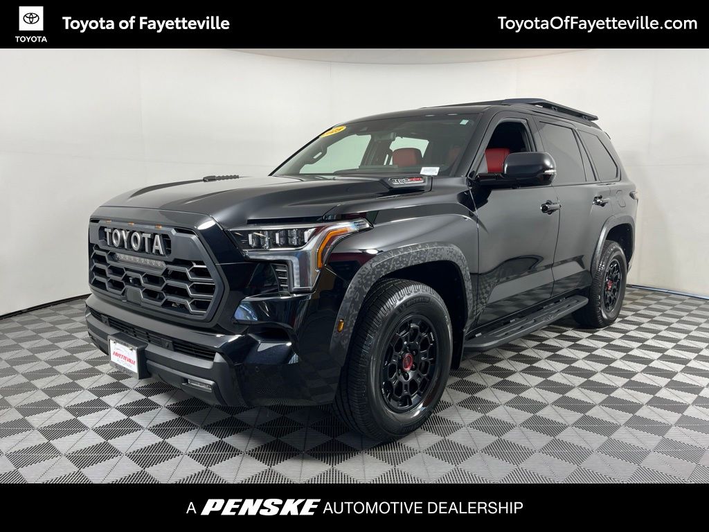 Midnight Black Metallic 2025 Toyota Sequoia SUV / Crossover Four-Wheel Drive Automatic