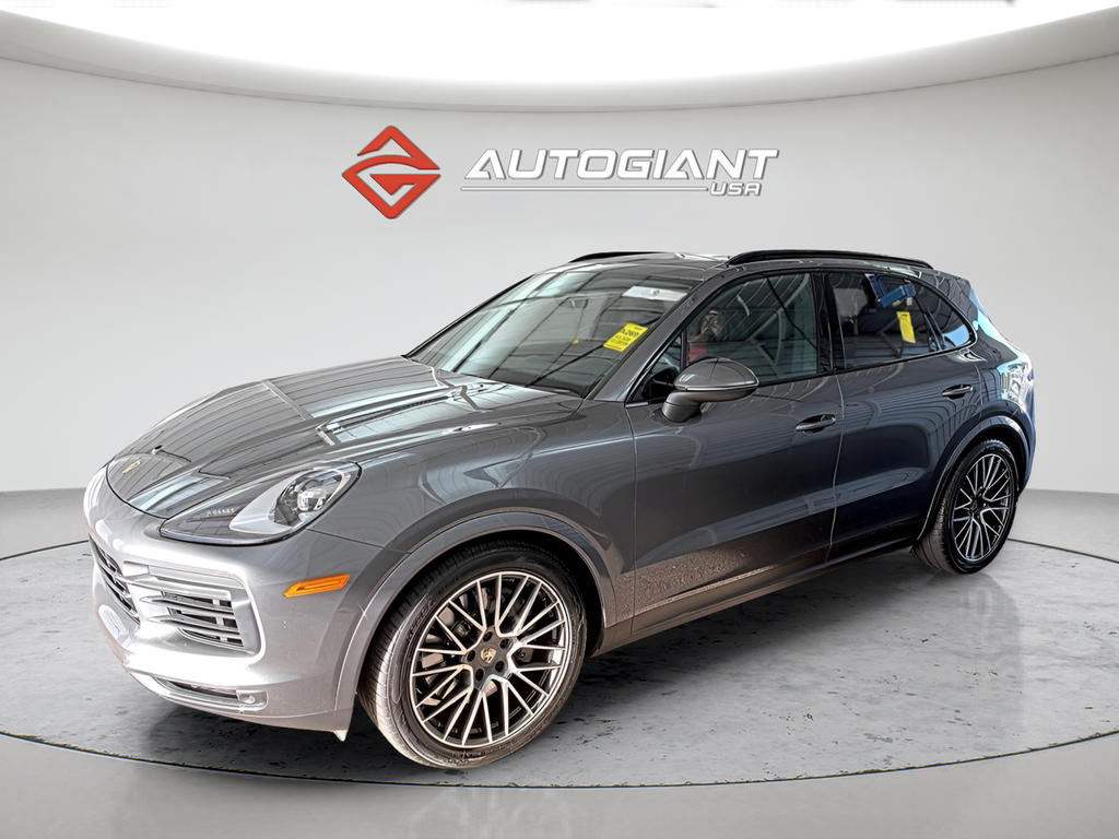 Gray 2019 Porsche Cayenne S AWD SUV / Crossover All-Wheel Drive 8-Speed Automatic