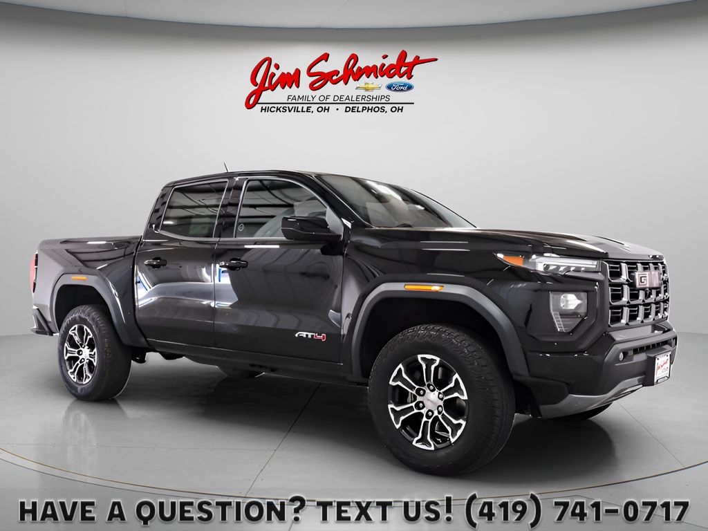 Onyx Black 2024 GMC Canyon Pickup Truck Four-Wheel Drive 8-Speed Automatic