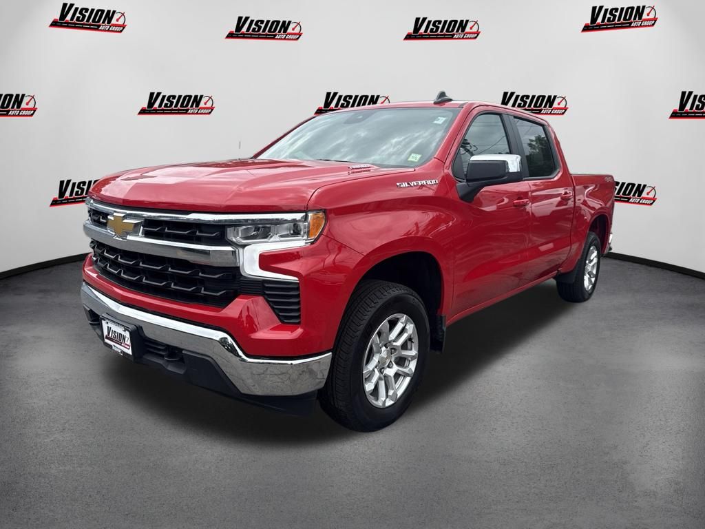 Radiant Red Tintcoat 2026 Chevrolet Silverado 1500 Pickup Truck Four-Wheel Drive 8-Speed Automatic