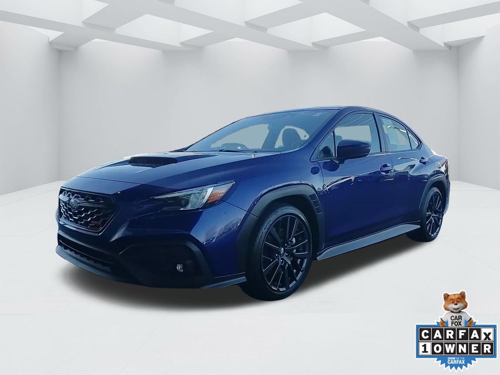 Sapphire Blue Pearl 2025 Subaru WRX Premium AWD Sedan All-Wheel Drive 6-Speed Manual