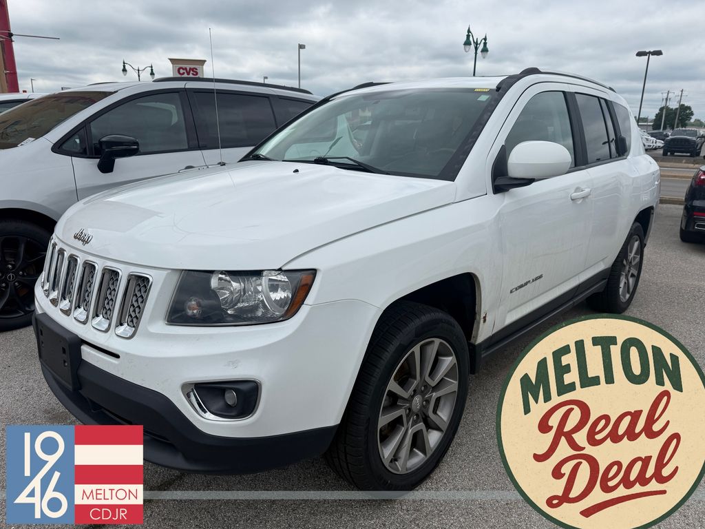 Bright White Clearcoat 2017 Jeep Compass High Altitude 4WD SUV / Crossover Four-Wheel Drive 6-Speed Automatic