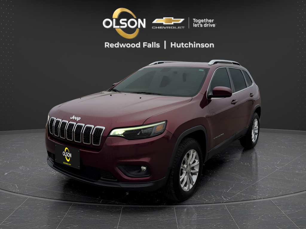 Velvet Red Pearlcoat 2019 Jeep Cherokee Latitude 4WD SUV / Crossover Four-Wheel Drive 9-Speed Automatic