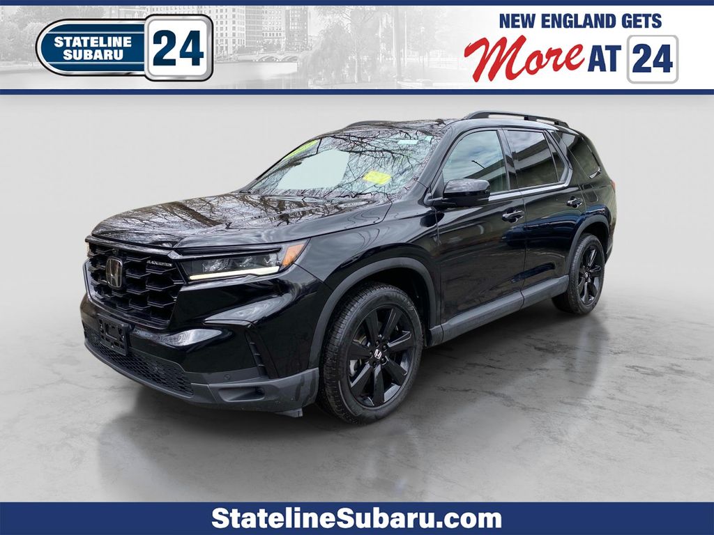 Black 2025 Honda Pilot Black Edition AWD SUV / Crossover All-Wheel Drive Automatic