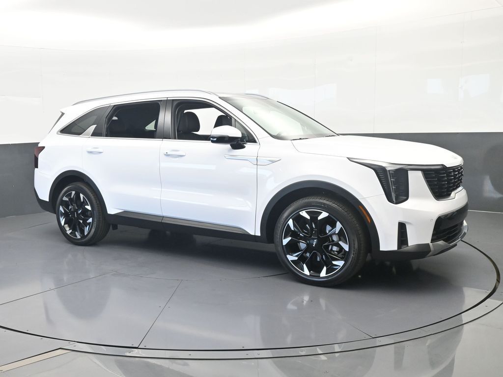 New 2025 Glacial White Pearl Kia EX image 8