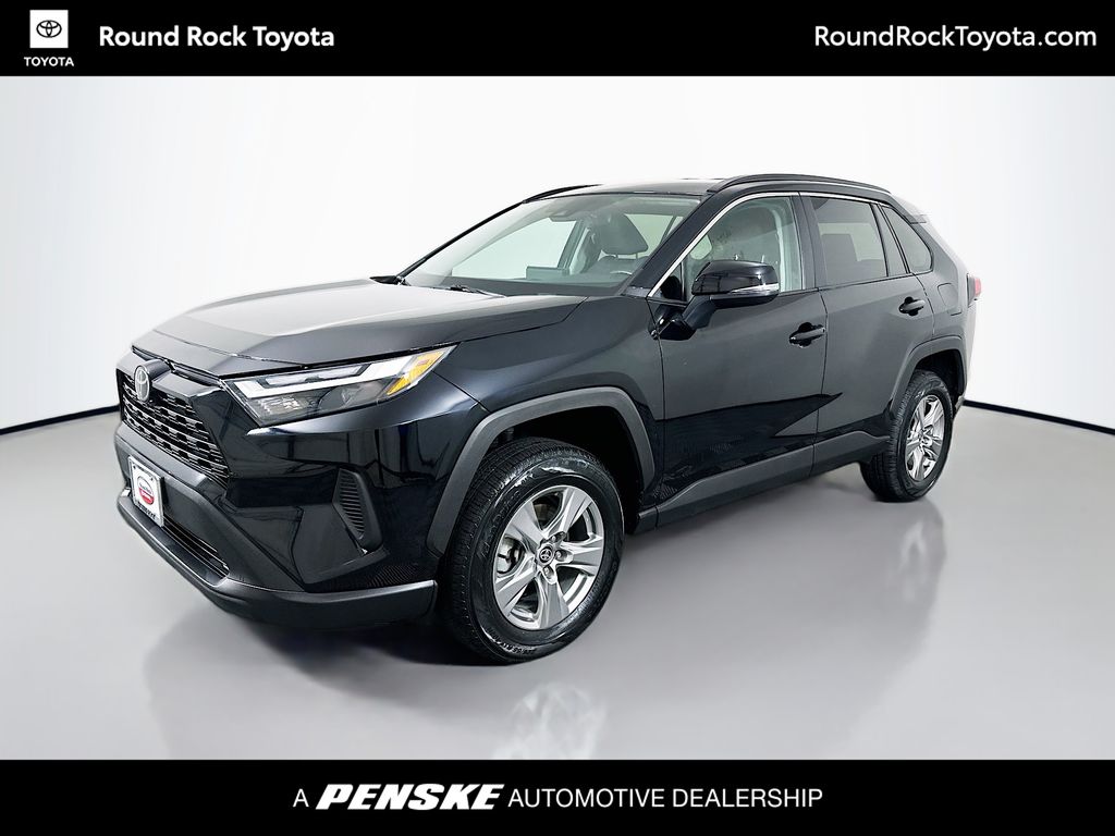 Midnight Black Metallic 2024 Toyota RAV4 SUV / Crossover Front-Wheel Drive 8-Speed Automatic