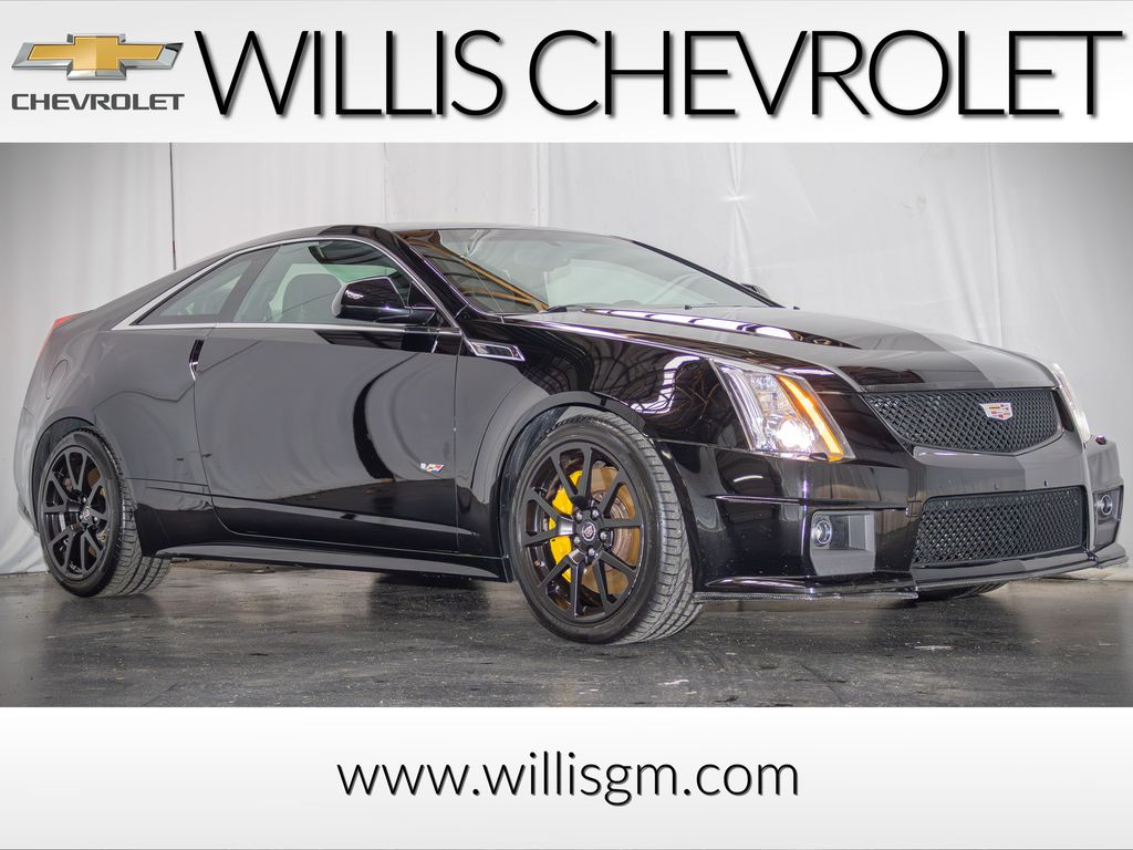 Black Raven 2011 Cadillac CTS-V Coupe RWD Coupe Rear-Wheel Drive 6-Speed Automatic