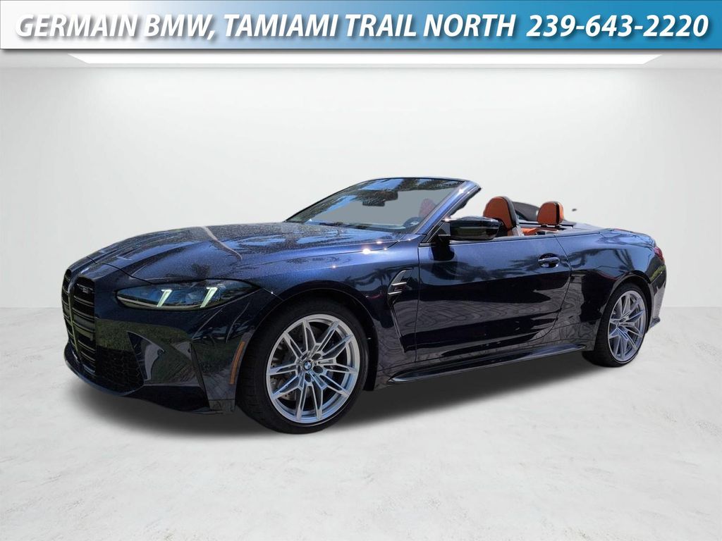 Tanzanite Blue II Metallic 2027 BMW M4 Convertible All-Wheel Drive 8-Speed Automatic