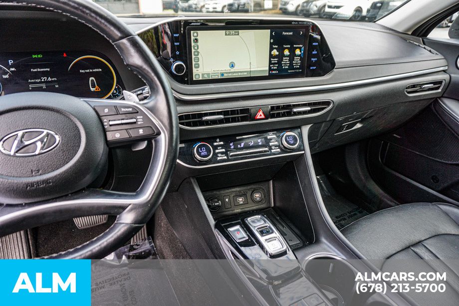 Used 2021 Gray Hyundai Limited image 32