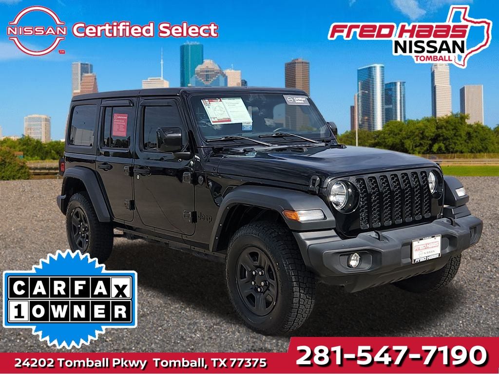 2024 Jeep Wrangler Sport 4-Door 4WD