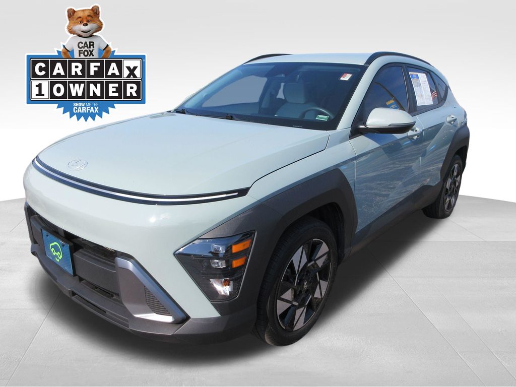 Mirage Green 2024 Hyundai Kona SUV / Crossover Front-Wheel Drive Continuously Variable Transmission